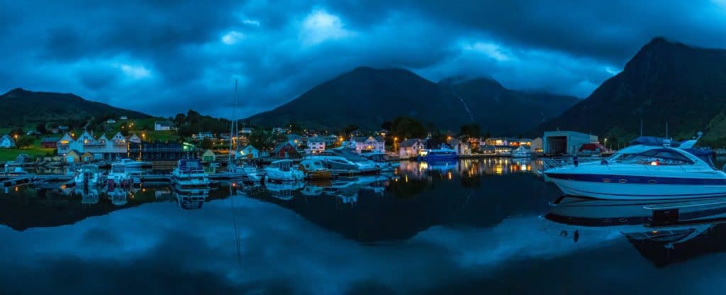 Boating At Night