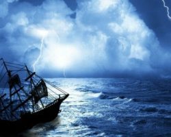 If You Are Caught In A Storm In Your Boat, What Should You Do?